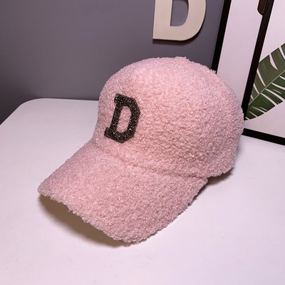 Új modell női gyapjú sapka napellenzővel