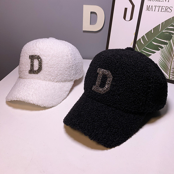 Új modell női gyapjú sapka napellenzővel