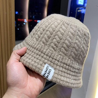 Modern női kötött sapka típusú idióta