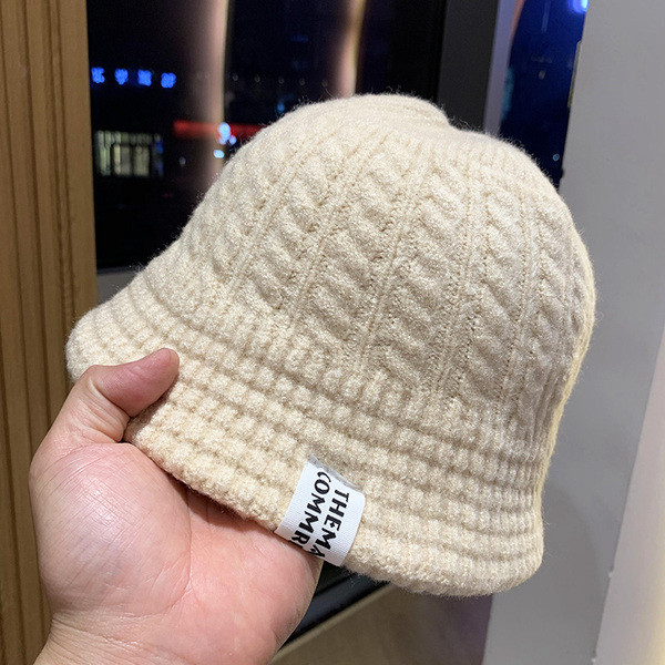 Modern női kötött sapka típusú idióta