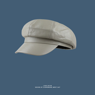 Γυναικείο καπέλο οικολογικό δερμάτινο