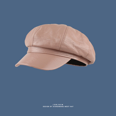 Γυναικείο καπέλο οικολογικό δερμάτινο