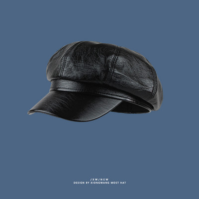 Γυναικείο καπέλο οικολογικό δερμάτινο