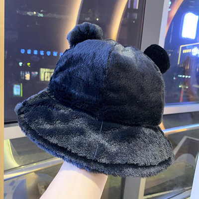 Új modell női plüss sapka 3D elemmel