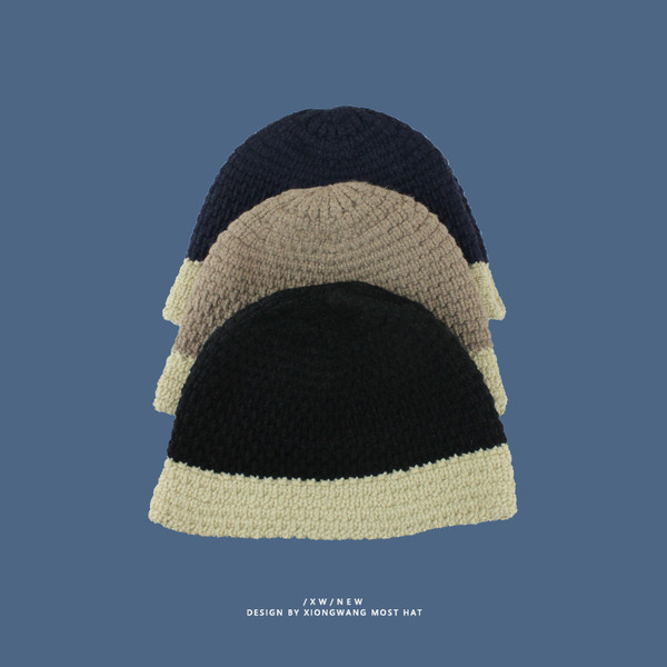 Harang alakú őszi-téli kötött sapka