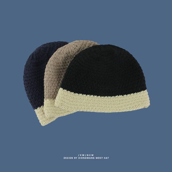 Harang alakú őszi-téli kötött sapka