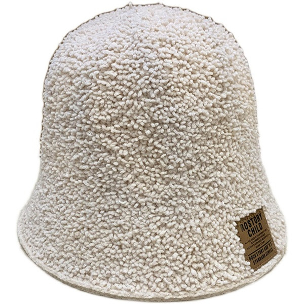 Új modell téli női puha sapka emblémával