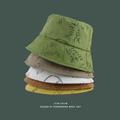 Őszi textil sapka felirattal