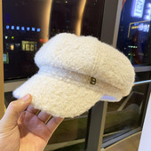 Új modell női gyapjú sapka - retro stílusú