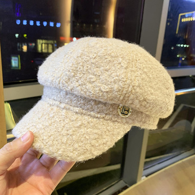 Új modell női gyapjú sapka - retro stílusú