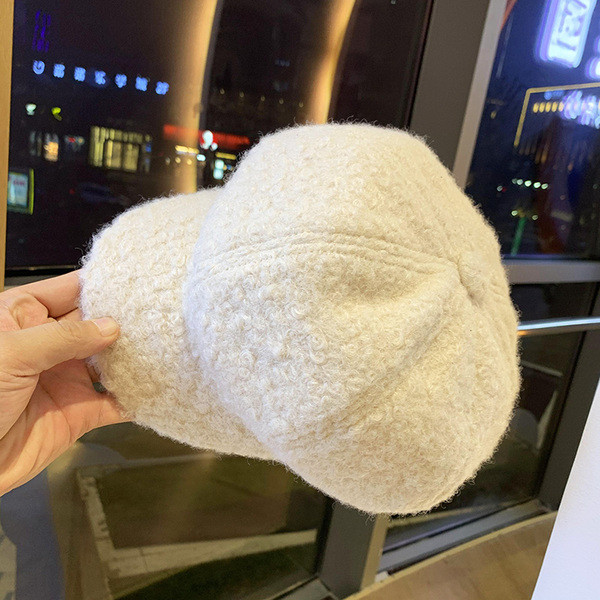 Új modell női gyapjú sapka - retro stílusú