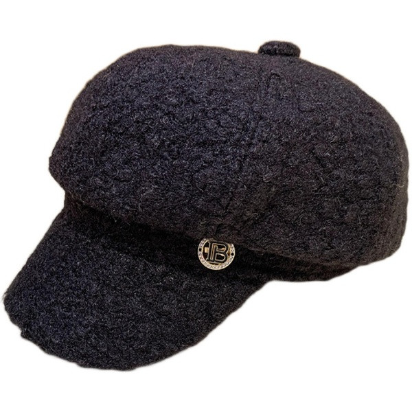 Új modell női gyapjú sapka - retro stílusú