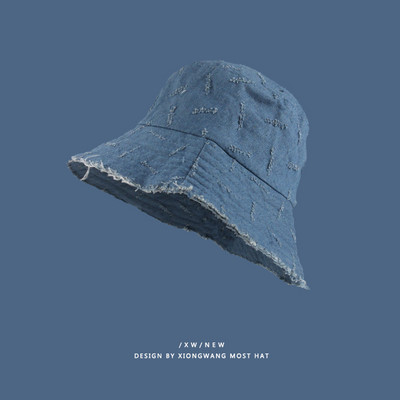 Дамска дънкова шапка тип рибарска