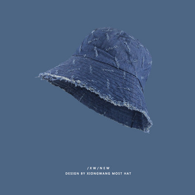 Дамска дънкова шапка тип рибарска