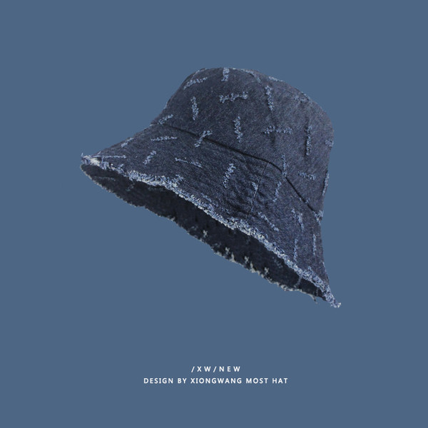 Дамска дънкова шапка тип рибарска