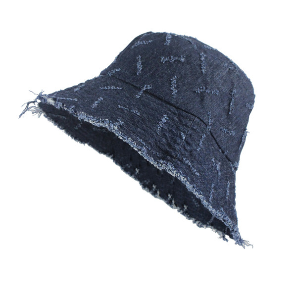 Дамска дънкова шапка тип рибарска