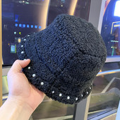 Új modell gyöngyös női pehelysapka