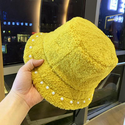 Új modell gyöngyös női pehelysapka