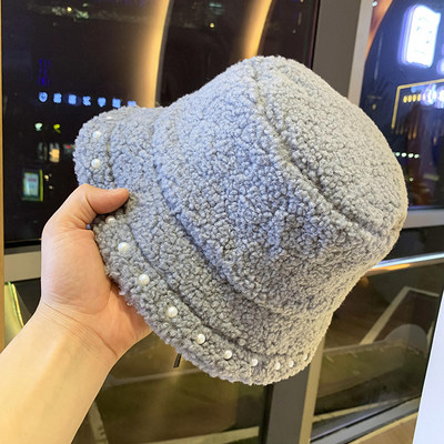 Új modell gyöngyös női pehelysapka