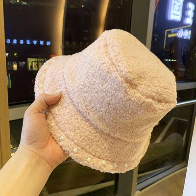 Új modell gyöngyös női pehelysapka