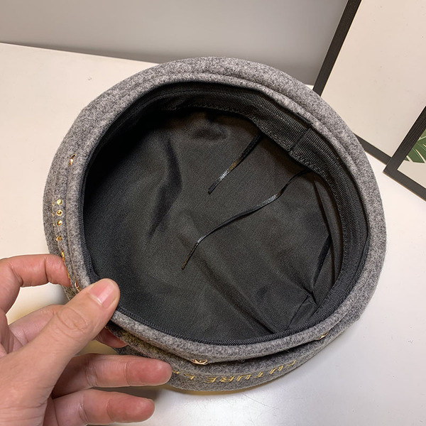 Új modell női gyapjú sapka több színben felirattal