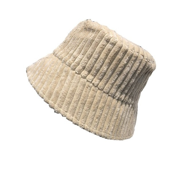 Női kordbársony sapka retro stílusban