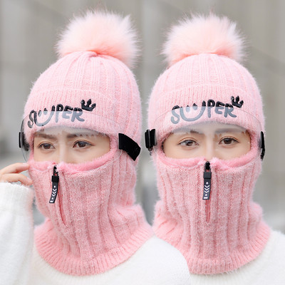 Naujo modelio moteriška megzta kepurė su siuvinėjimu - keli modeliai