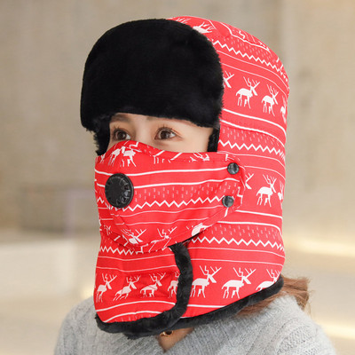 Ζεστό χειμερινό καπέλο με απαλή επένδυση