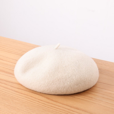 Gyapjú barett sapka nőknek