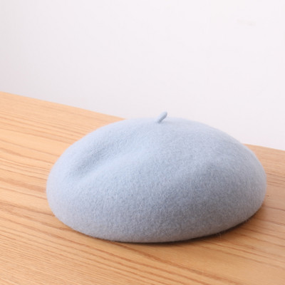 Gyapjú barett sapka nőknek