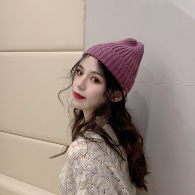 Női őszi-téli kötött sapka