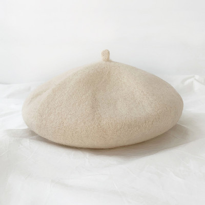 Új modell női gyapjú barett típusú sapka - télre alkalmas