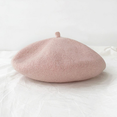 Új modell női gyapjú barett típusú sapka - télre alkalmas