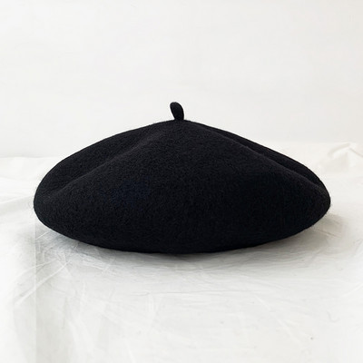 Új modell női gyapjú barett típusú sapka - télre alkalmas