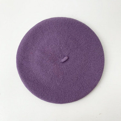 Új modell női gyapjú barett típusú sapka - télre alkalmas