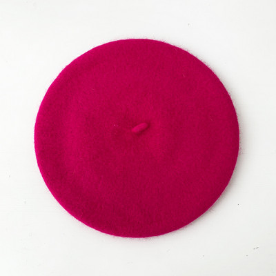 Új modell női gyapjú barett típusú sapka - télre alkalmas