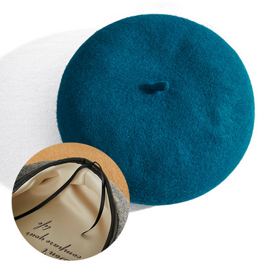 Γυναικείο μάλλινο καπέλο ρετρό στυλ - δύο μοντέλα