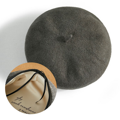 Γυναικείο μάλλινο καπέλο ρετρό στυλ - δύο μοντέλα