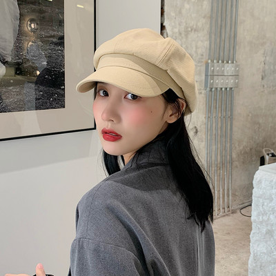 Φθινόπωρο - χειμερινό μπερέ καπέλο για γυναίκες