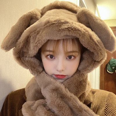 Χειμερινό καπέλο με τρισδιάστατο στοιχείο