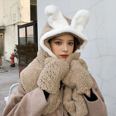 Χειμερινό καπέλο με τρισδιάστατο στοιχείο