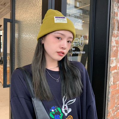 Καθημερινό πλεκτό καπέλο με έμβλημα