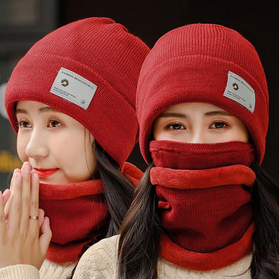 Νέο μοντέλο γυναικείο σετ κασκόλ + καπέλο -διάφορα  μοντέλα