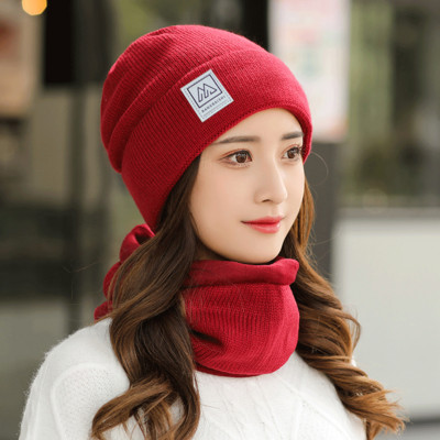 Új modell női szett sapka + sál több színben