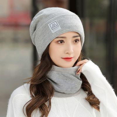 Új modell női szett sapka + sál több színben