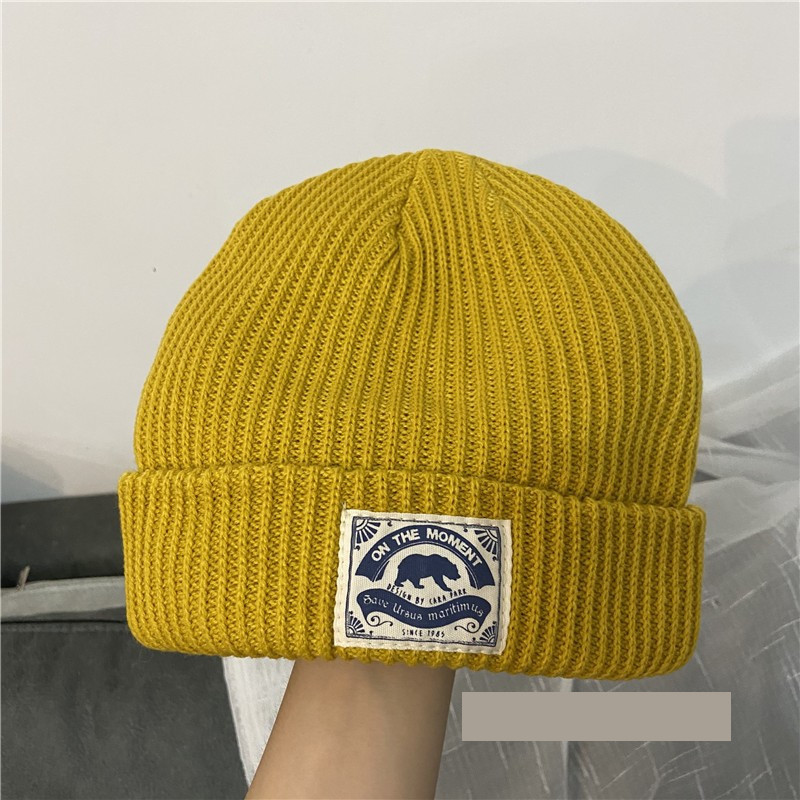 Γυναικείο πλεκτό καπέλο για το φθινόπωρο και το χειμώνα