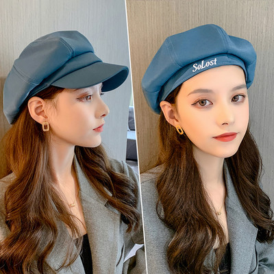 Modern női sapka napellenzővel - retro stílusú