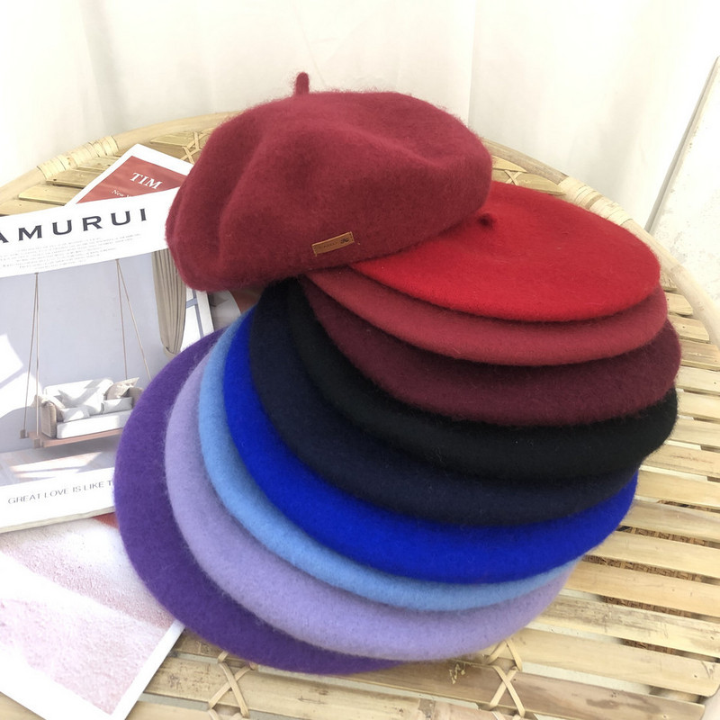 Modern női barett sima modell