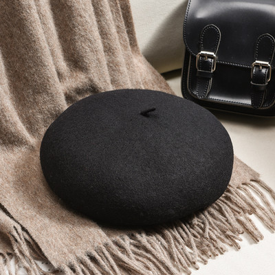 Νέο μοντέλο γυναικείο μάλλινο καπέλο - μπερέ