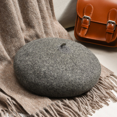 Νέο μοντέλο γυναικείο μάλλινο καπέλο - μπερέ